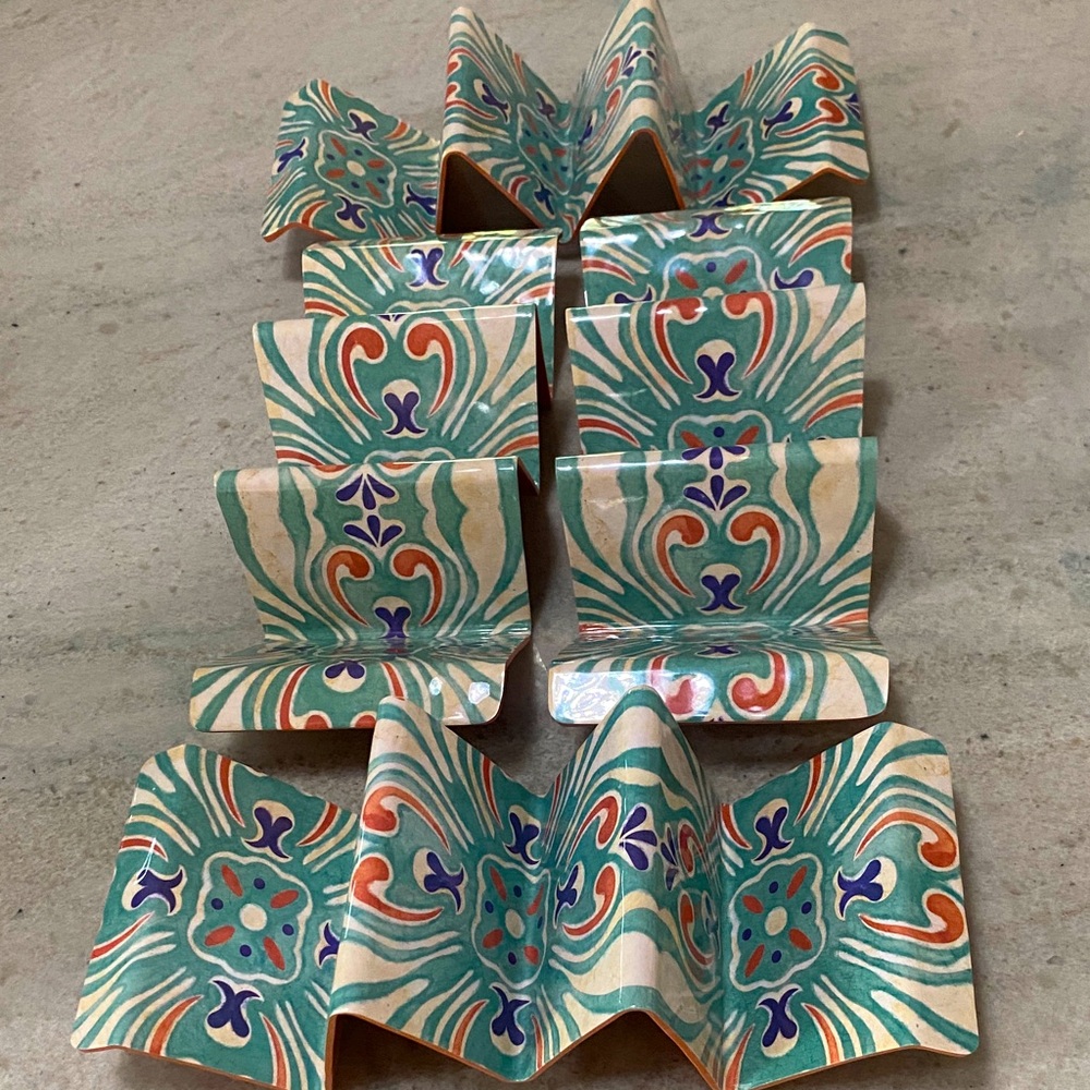 Panama Jack Melamine 4 pcs Taco Stands